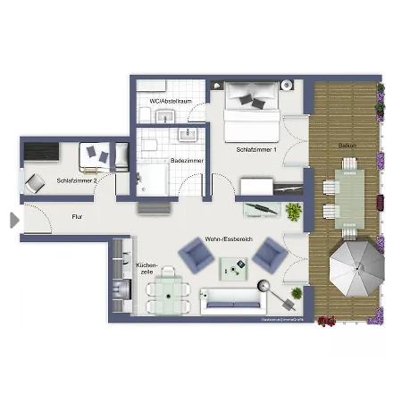 아파트 Meeresblick 410 Ostseebad Kühlungsborn